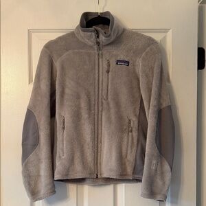 Patagonia Light Gray Fleece Jacket